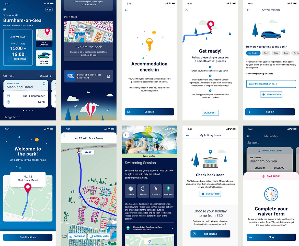 V2 App UI design